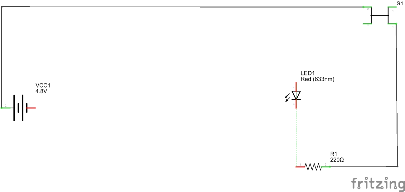 LED Blinking with a Push Button using Fritzing - Science Math Discovery