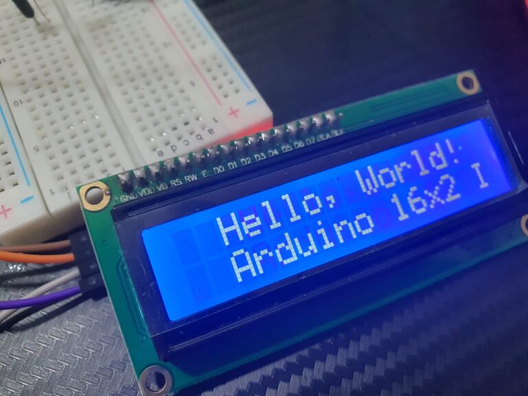 Different Text Styles on I2C LCD Display