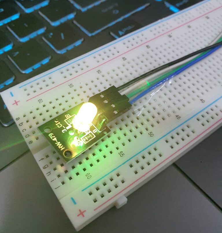 Understanding Color Values using KY-016 RGB Full Color LED Module