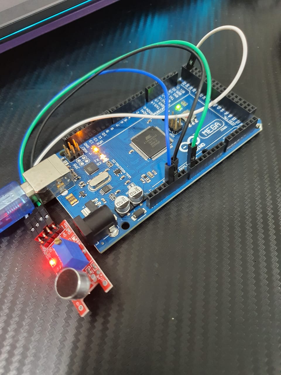 KY-037 Sound Sensor Arduino Serial Monitor