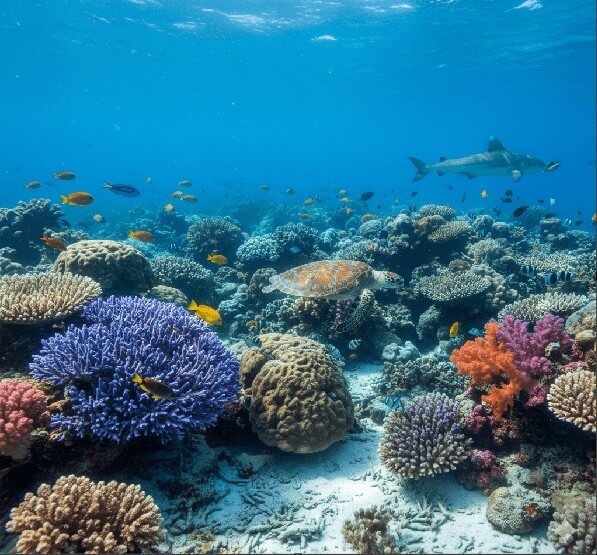 coral reefs