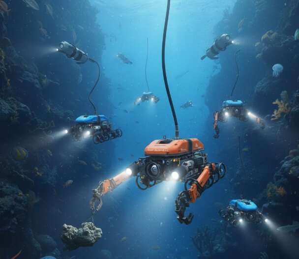 Remotely Operated Vehicles (ROVs):